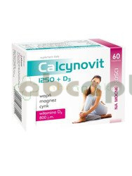 Calcynovit 1250 + D3 60 tabletek