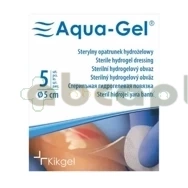 Opatrunek hydrożelowy Aqua-Gel średnica 5 cm,  5 sztuk