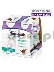 Nutridrink Skin Repair czekoladowy (dawniej Cubitan), 4 x 200 ml, | DATA WAŻNOŚCI 10.02.2025