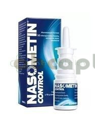 Nasometin Control, aerozol do nosa, 50 mcg/dawkę, 60 dawek