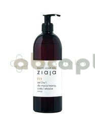 Ziaja Baltic Home Spa Fit, żel 3w1 do mycia twarzy, ciała i włosów, 500 ml