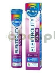 Plusssz Elektrolity Senior 100% Complex, 24 tabletki musujące