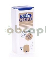 Sussina Gold, słodzik, 500 tabletek