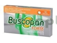 Buscopan forte, 20 mg, 10 tabletek powlekanych