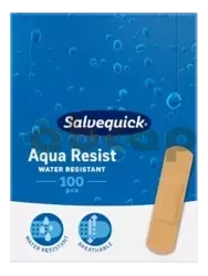 Salvequick Aqua Resist, plastry wodoodporne, 16 mm x 56 mm, 100 sztuk