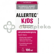 Allertec Kids syrop 5 mg/5ml 100 ml