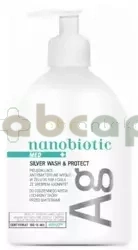 Nanobiotic Med Silver Wash & Protect, mydło w żelu do rąk i ciała, 500 ml