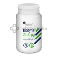 Aliness Biotyna 2500 mcg QualiBiotin, 120 tabletek