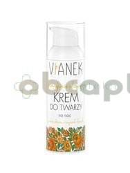 Vianek, intensywnie odżywczy krem do twarzy, na noc, 50 ml