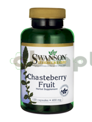 Swanson Chasteberry Fruit 400 mg, 120 kapsułek