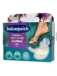 Salvequick Foot Care Mix, plastry na pęcherze i otarcia, 10 sztuk