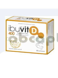 Ibuvit D 400 j.m., 30 kapsułek twist-off