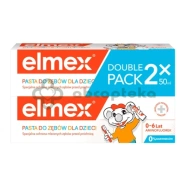 Elmex pasta do zębów dla dzieci 0-6 lat, 2 x 50 ml | DATA WAŻNOŚCI 11.08.2026