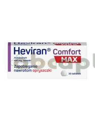 Heviran Comfort MAX 400 mg 30 tabletek