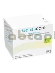 Gensucare paski testowe do glukometru, 50 sztuk