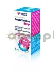 Rodzina Zdrowia LactiBiosive Baby, krople, 5 ml | DATA WAŻNOŚCI 31.12.2026