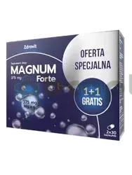 Zdrovit Magnum Forte 375 mg, 2 x 30 kapsułek 