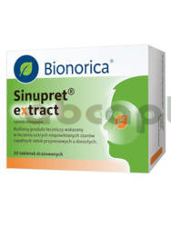 Sinupret extract, 160 mg, 20 tabletek drażowanych