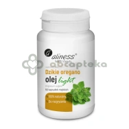 Aliness Dzikie Oregano, olej light, 90 kapsułek