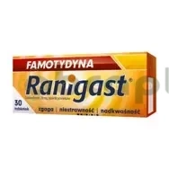 Famotydyna Ranigast 20 mg, 30 tabletek