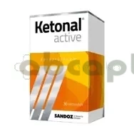 Ketonal Active, 50 mg, 30 kapsułek