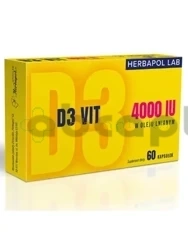 D3 Vit 4000j.,                        60 kapsułek