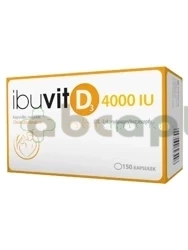 Ibuvit D3 4000 IU,                 150 kapsułek