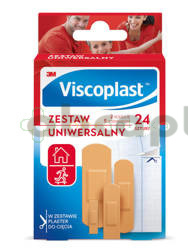 Viscoplast Zestaw Uniwersalny, plastry, 24 sztuki