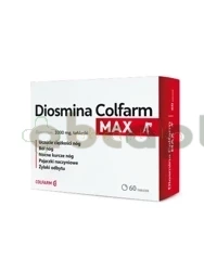 Diosmina 1000 mg Max Colfarm,       60 tabletek
