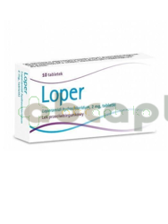 Loper, 2 mg, 10 tabletek