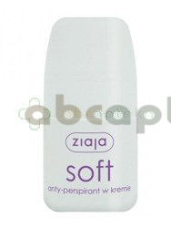 Ziaja Soft, anty-perspirant w kremie, 60 ml