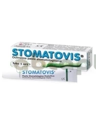 Stomatovis pasta stosowania w jamie ustnej,     5 ml 