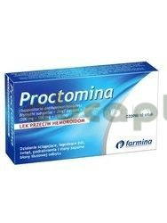 Proctomina, 10 czopków