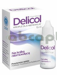 Delicol krople dla niemowląt 15 ml