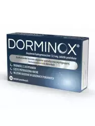  Dorminox 12,5 mg, 14 tabletek powlekanych