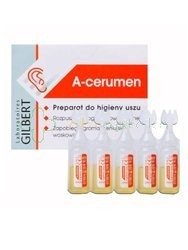 A-Cerumen, preparat do higieny uszu, 5 ampułek po 2 ml