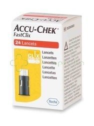 Accu-Chek FastClix, lancety, 24 sztuki