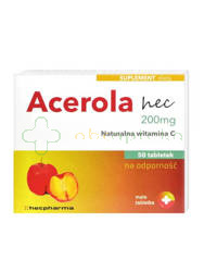 Acerola 200 mg Hec 50 tabletek