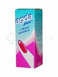 Agda Plus, płyn do pielęgnacji paznokci, 10 ml