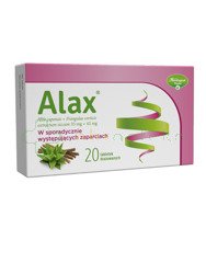 Alax 20 tabletek drażowanych