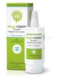 Allergo-Comod, 20 mg/ml, krople do oczu, 10 ml