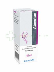 Alocutan, 20 mg/ml, aerozol na skórę, 60 ml