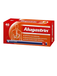 Alugastrin, 340 mg, smak miętowy, 40 tabletek do rozgryzania, żucia