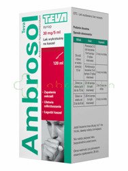 Ambrosol Teva syrop 30 mg/5 ml 120 ml