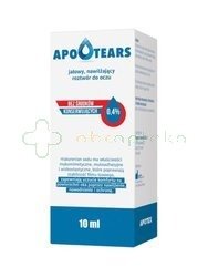 ApoTears 0,4% krople do oczu 10 ml | DATA WAŻNOŚCI 31.03.2025