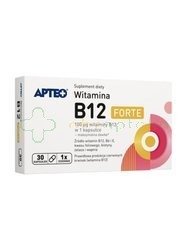 Apteo Witamina B12 Forte, 30 kapsułek