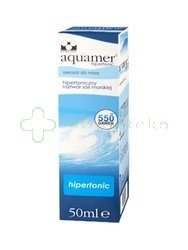 Aquamer Hipertonic, aerozol do nosa, 50 ml
