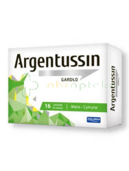 ArgenTussin Gardło, smak mięta-cytryna, 16 pastylek