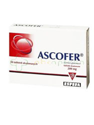 Ascofer, 50 tabletek powlekanych