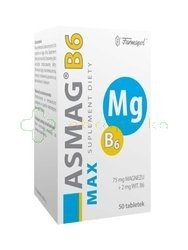 Asmag B6 Max, 50 tabletek